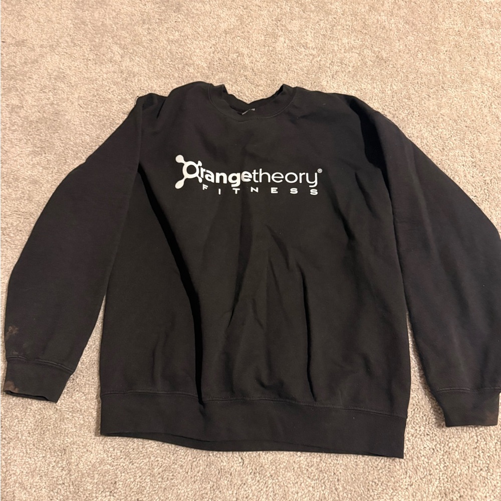 Orangetheory women's Black Crewneck Sweatshirt